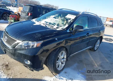 2010 Lexus Rx 450H z USA, uszkodzony, nr VIN JTJBC1BA7A2003931